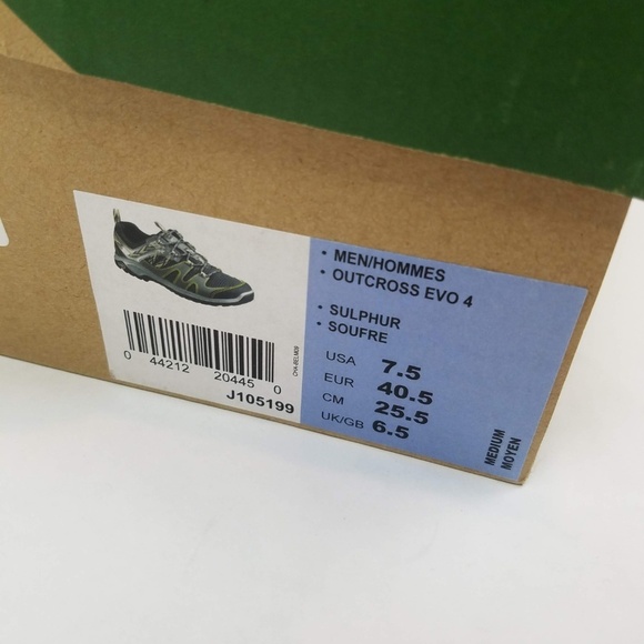 Chaco Men's OutCross EVO 4 Watersport Hiking Outdoor Shoes - Size 7.5 - Picture 3 of 7